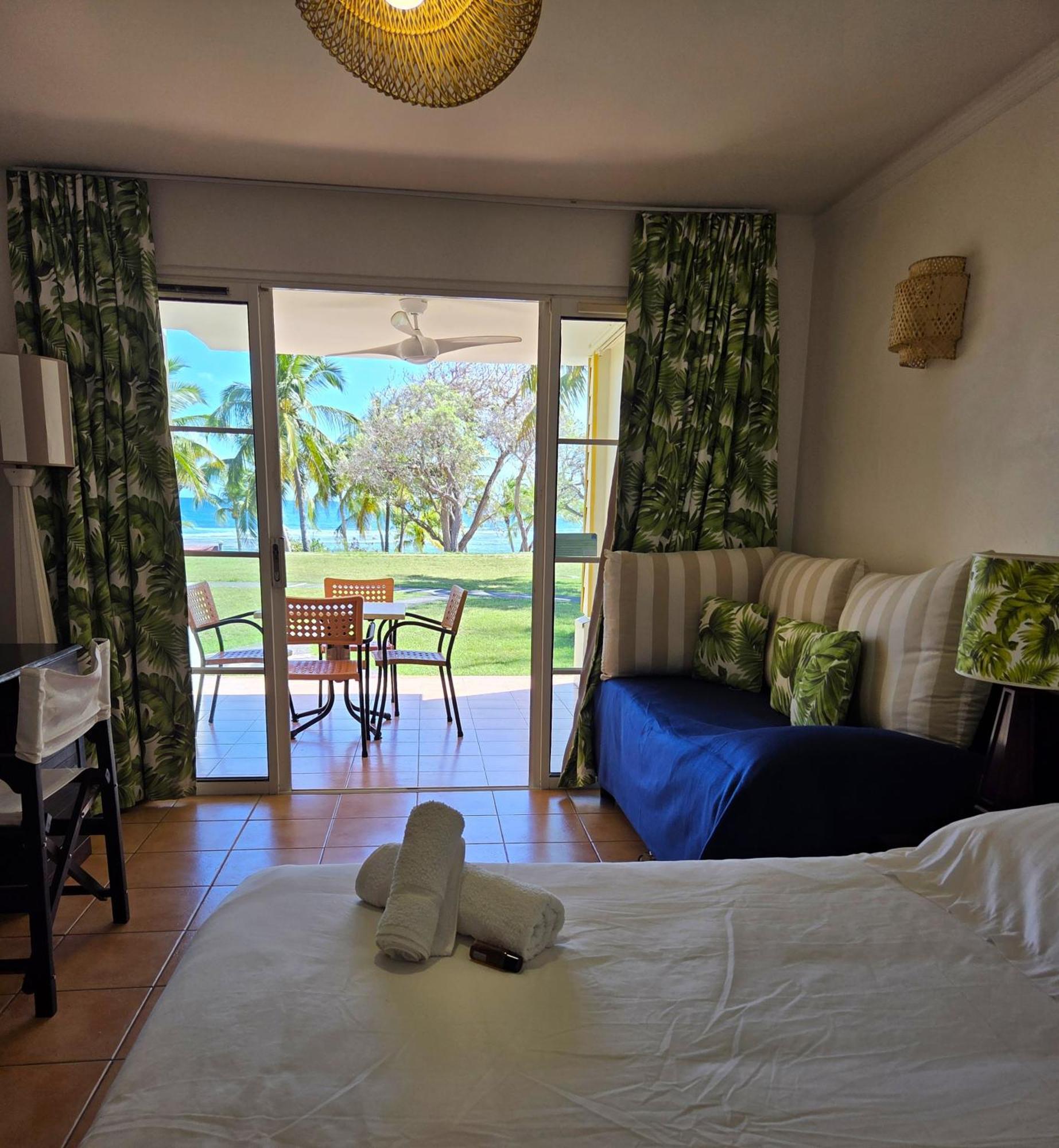 Studios Angoreva Vue Mer - Cote Plage Ou Jardin - Village Vacances - Sainte-Anne Guadeloupe Courcelles المظهر الخارجي الصورة